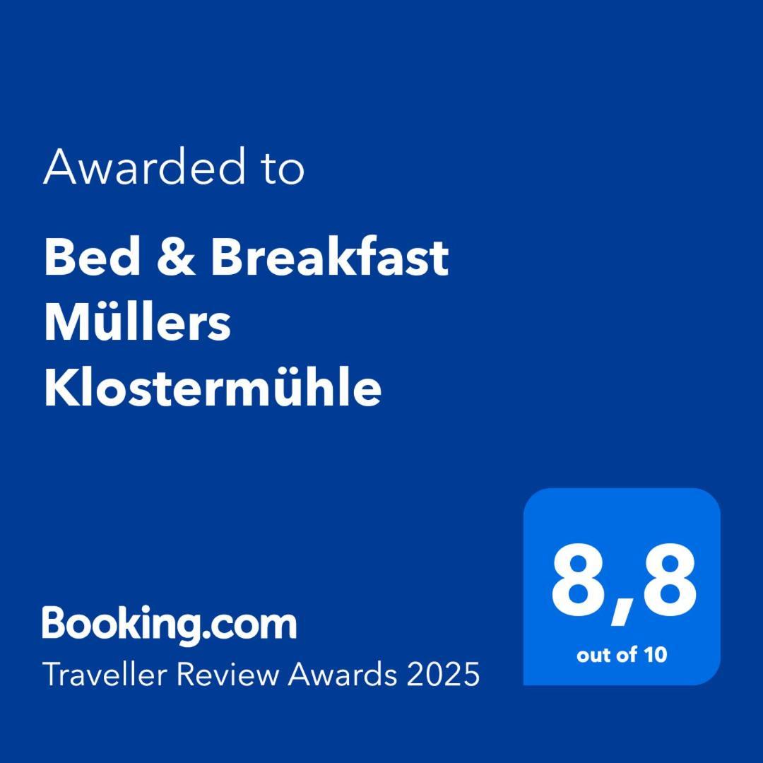 Münstertal Bed & Breakfast Muellers Klostermuehle מראה חיצוני תמונה